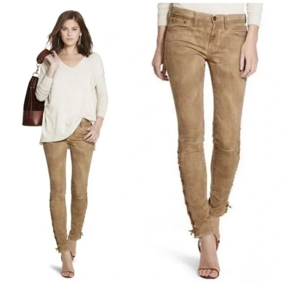 Polo Ralph Lauren Tompkins Skinny Lace Up Jeans